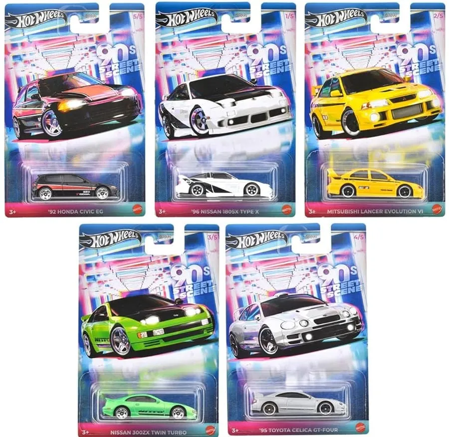 "90s Street Scene" - Hot Wheels 2025